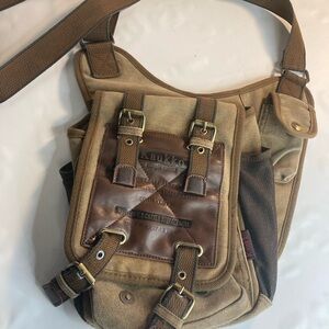 Kaukko Simple Casual Message Bag Western U.s. Cattle Subpackages READ Desc